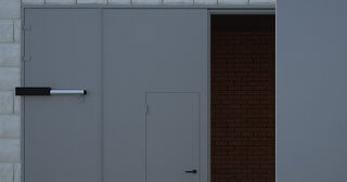 Купить противопожарные ворота под ключ Усолье-Сибирское, цена от 5854 руб.