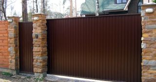 Купить откатные ворота консольные Усолье-Сибирское, цена от 2798 руб.