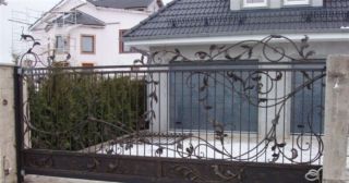 Купить откатные ворота кованые Усолье-Сибирское, цена от 2798 руб.